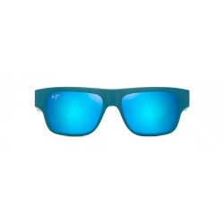 Sunglasses MAUI JIM Kokua B638-03-Mirror polarized-Matte Petrol Blue