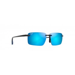 Sunglasses MAUI JIM Laulima B626-14-Mirror polarized-Shiny trans grey
