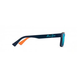 Sunglasses MAUI JIM Kahiko B635-03-Mirror polarized-matte dark blue