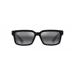 Sunglasses MAUI JIM Hiapo Asian Fit 655-02-polarized-Matte black