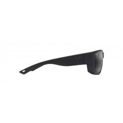 Sunglasses MAUI JIM Amberjack 896-02 Polarized-Matte Black/black rubber
