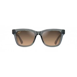 Sunglasses MAUI JIM Hanohano HS644-14 Polarized-Shiny Trans Dark Grey